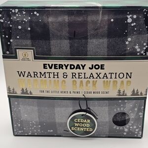 Everyday Joe Warmth‎ & Relaxing Warming BackWrap CEDAR WOOD SCENT